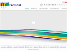 Tablet Screenshot of formital.nl